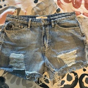 Kancan Distressed Shorts